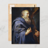 フィリップ・ザ・使徒ピーター・ポール・ルーベンスポートレート ポストカード (正面/裏面)