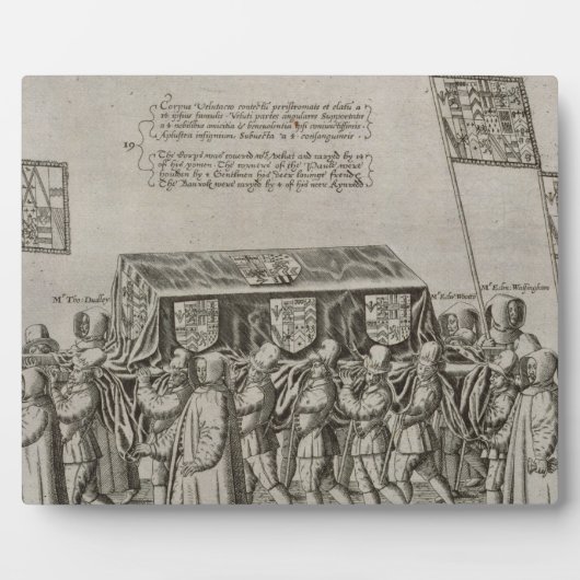 フィリップ・シドニー卿 (1554-158 フォトプラーク (正面)