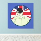 フィリップ・デューク・オブ・エディンバラ キャンバスプリント (インサイチュ (ウッドフロア))