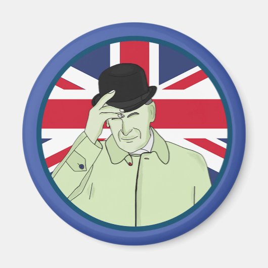 フィリップ・デューク・オブ・エディンバラ マグネット (正面)