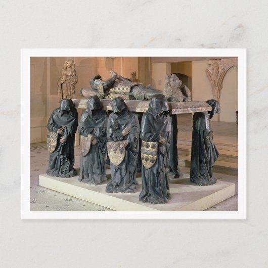 フィリップ・ポットの墓(1428年~94年)はシトー・アビーから来た。 ポストカード (正面)