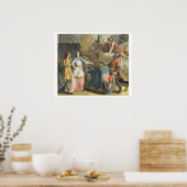 フィリップ・ル・ベル(1268-1312)の下でタイの州 ポスター (キッチン)