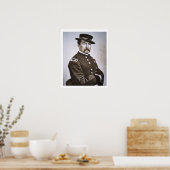 フィリップ・H・シェリダン将軍(1831年~88年)(写真付き) ポスター (キッチン)