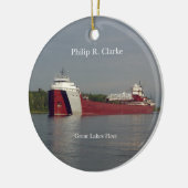 フィリップ・R・クラークオーナメント セラミックオーナメント (左)