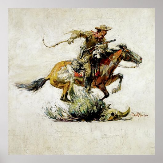 フィリップ・R・グッドウィンによる「ウィンチェスターの馬と騎手」 ポスター (正面)