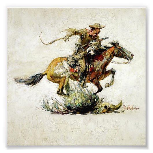 フィリップ・R・グッドウィン『ウィンチェスター・ホース&ライダー』 フォトプリント (正面)