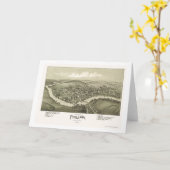 フィリップ、WVパノラママップ – 1897 カード (黄色い花)