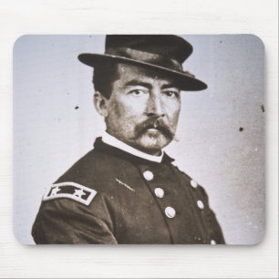 フィリップH. Sheridan (1831-88年)大将(b/wの写真) マウスパッド