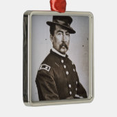 フィリップH. Sheridan (1831-88年)大将(b/wの写真) メタルオーナメント (右)