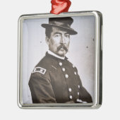 フィリップH. Sheridan (1831-88年)大将(b/wの写真) メタルオーナメント (左)