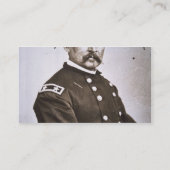 フィリップH. Sheridan (1831-88年)大将(b/wの写真) 名刺 (裏面)