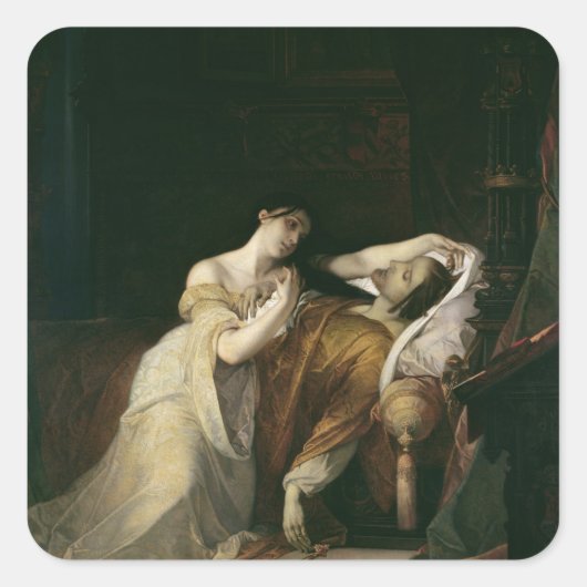 フィリップIハンサムとの不機嫌ジョアンナ スクエアシール (正面)