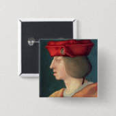 フィリップI王スペインの"ハンサムの」 缶バッジ (正面&裏面)