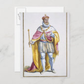 フィリップII (1527-98)スペインの王'Receuil de ポストカード (正面/裏面)