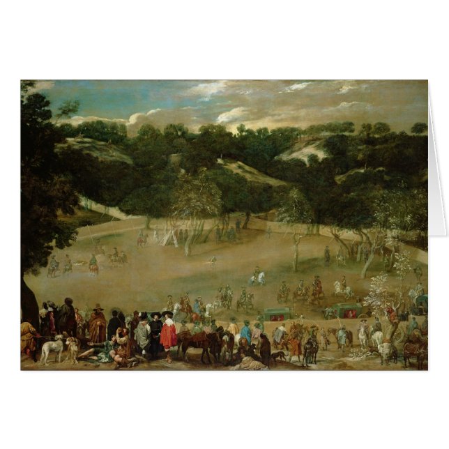 フィリップIVの捜すイノシシ、c.1632-7 (正面横)