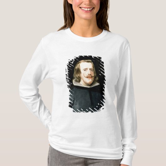 フィリップIVの法廷で服1655年のポートレート Tシャツ (正面)