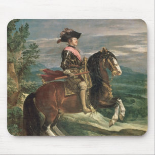 フィリップIVの馬術ポートレートc.1636 マウスパッド