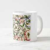 フィリップJacobsの生地によってバンドを付けられるケシのマグ ジャンボコーヒーマグカップ (正面右)