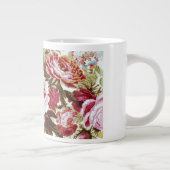 フィリップJacobsの生地の大きい"花柄によって破烈させる"マグ ジャンボコーヒーマグカップ (右)