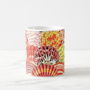 フィリップJacobsの生地の帆立貝貝のマグ コーヒーマグカップ
