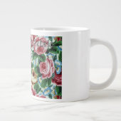 フィリップJacobsの生地"栄光マグ"は上がりました ジャンボコーヒーマグカップ (右)