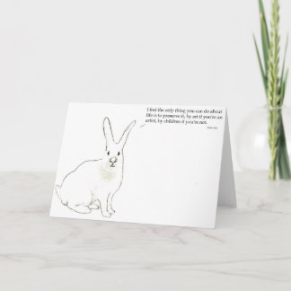 フィリップLarkinの挨拶状 カード