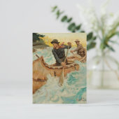 フィリップRグッドウィンの悩む海で西の芸術 ポストカード (スタンド正面)