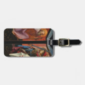 フィリッポのLippi聖者アンソニーおよび大天使ミハエル ラゲッジタグ (正面横)