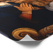 フィリッポリッピ – マドンナと2つの天使を持つ子供 ポスター (角)