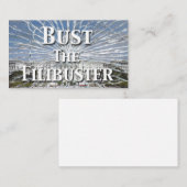 フィリバスターを殴る 名刺 (正面/裏面)