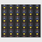 フィリピおもしろいノアメリカンフィリピンフィリピン人ピネー ラッピングペーパー (フラット)