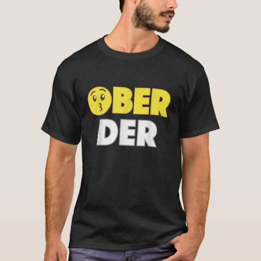 フィリピおもしろいノオバーダーフィリピン人 Tシャツ (正面)