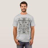 フィリピの人への手紙 4:13 聖書の言葉 メンズTシャツ Tシャツ (正面フル)