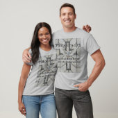 フィリピの人への手紙 4:13 聖書の言葉 メンズTシャツ Tシャツ (ユニセックス)
