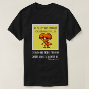 フィリピアン4:13 - JCを通じてすべてのことが可能  Tシャツ