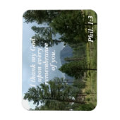 フィリピア人1:3感謝してい私の神  マグネット (縦)