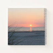 フィリピア人4:6祈海の夕焼け ノートブック (裏面)