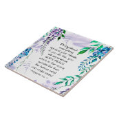 フィリピア人4:6-7祈全てについて タイル (側面)