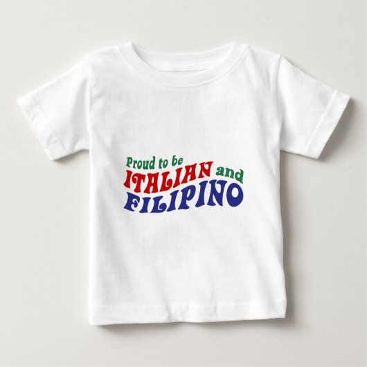 フィリピイタリアンーノ ベビーTシャツ (正面)