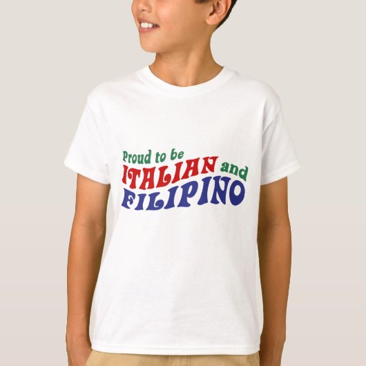 フィリピイタリアンーノ Tシャツ (正面)