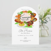 フィリピノカマヤンピエスタカラワン誕生日ディナー 招待状 (スタンド正面)