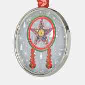 フィリピノクリスマスパロール メタルオーナメント (左)