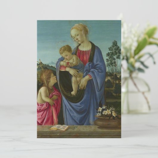 フィリピノリッピ – 聖人とのヴァージンと子ども 招待状 (スタンド正面)
