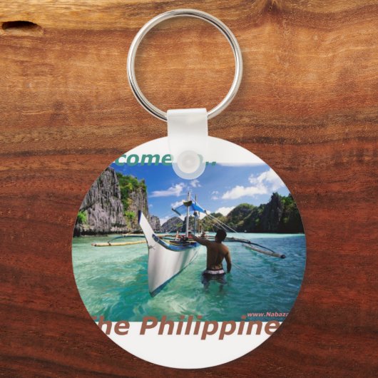 フィリピンおみやげノベルティ店 キーホルダー (正面)