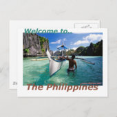 フィリピンおみやげノベルティ店 ポストカード (正面/裏面)