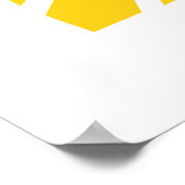 フィリピンで日を切り取った ポスター (角)