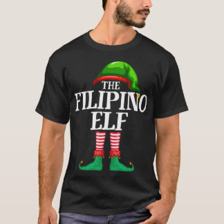 フィリピンのお見合い家族のクリスマスパジャマ Tシャツ