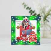 フィリピンのカップル、フィリピン家族のクリスマスカード シーズンカード (スタンド正面)