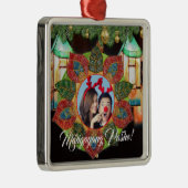 フィリピンのカラフルなランタン、口頭のスタイル メタルオーナメント (右)