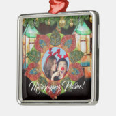 フィリピンのカラフルなランタン、口頭のスタイル メタルオーナメント (左)